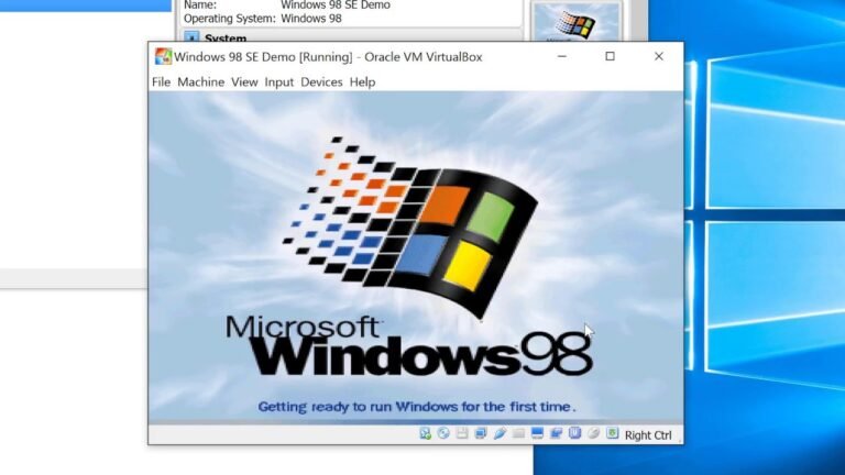WINDOWS 98 - sistemas
